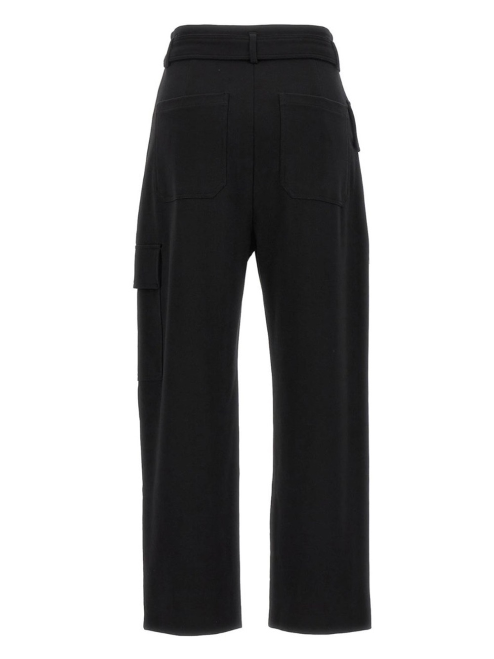 Pinko Perlita Pantalone Black Wide-Leg Cargo Pants New With Tags Size US 6 - Picture 6 of 15